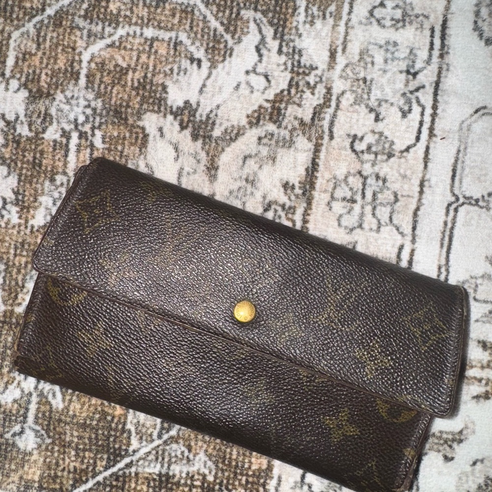 Louis Vuitton Dark Brown Monogram Wallet